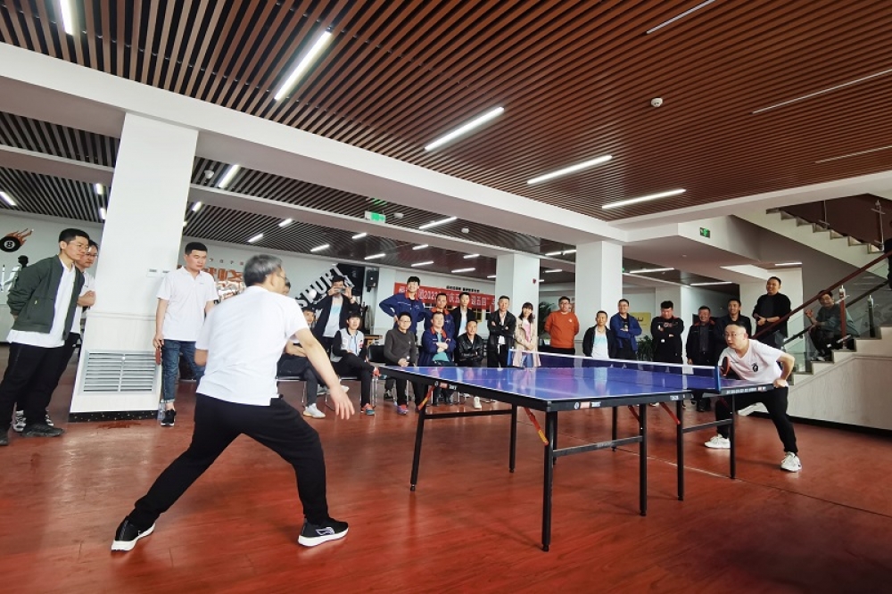恒源集团2023年“庆五一·迎五四”体育活动之乒乓球比赛